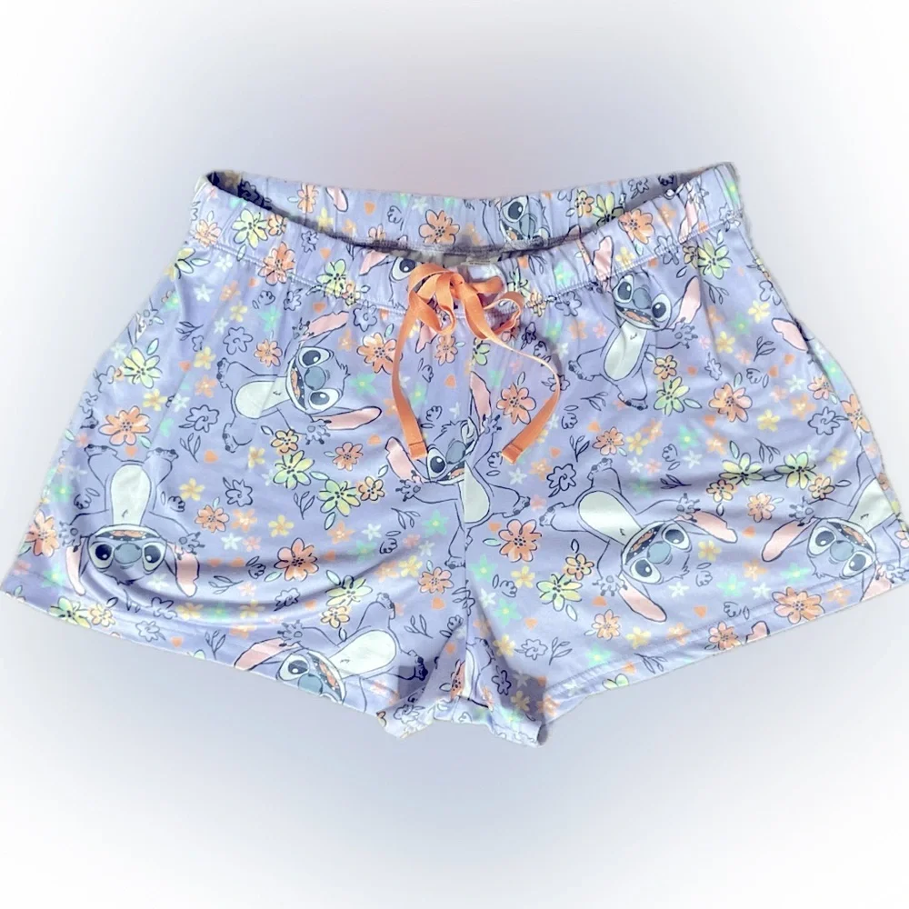 Disney Stitch Pajama Shorts - Picture 2 of 4